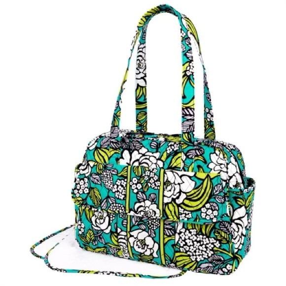 vera bradley island bloosm diaper bag - Picture 1 of 6